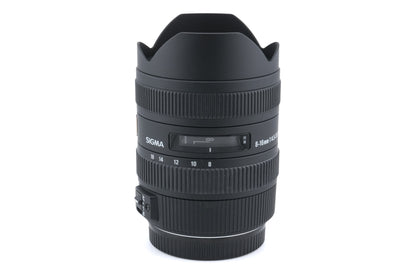 Sigma 8-16mm f4.5-5.6 DC HSM