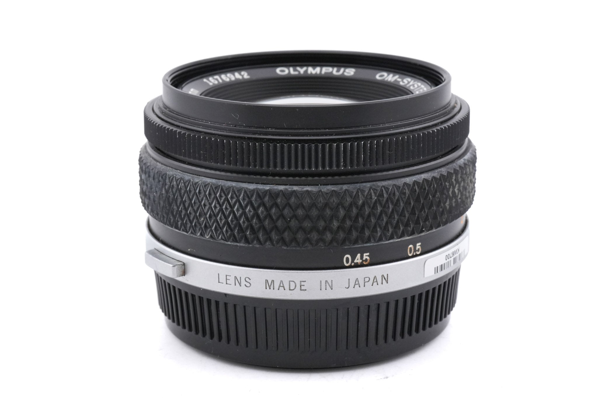 Olympus 50mm f1.8 Zuiko Auto-S