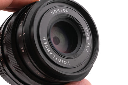 Voigtländer 23mm f1.2 Nokton X