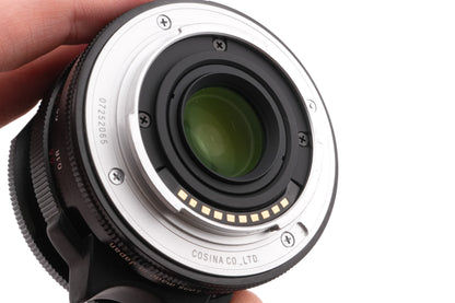 Voigtländer 23mm f1.2 Nokton X