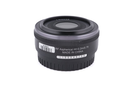 Nikon 10mm f2.8 Nikkor 1