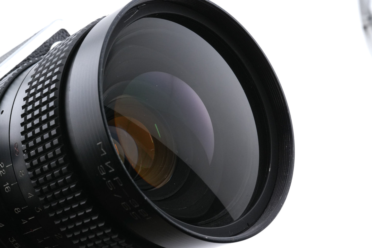 Kiev 88 + 120 Film Back + 65mm f3.5 MIR-38B