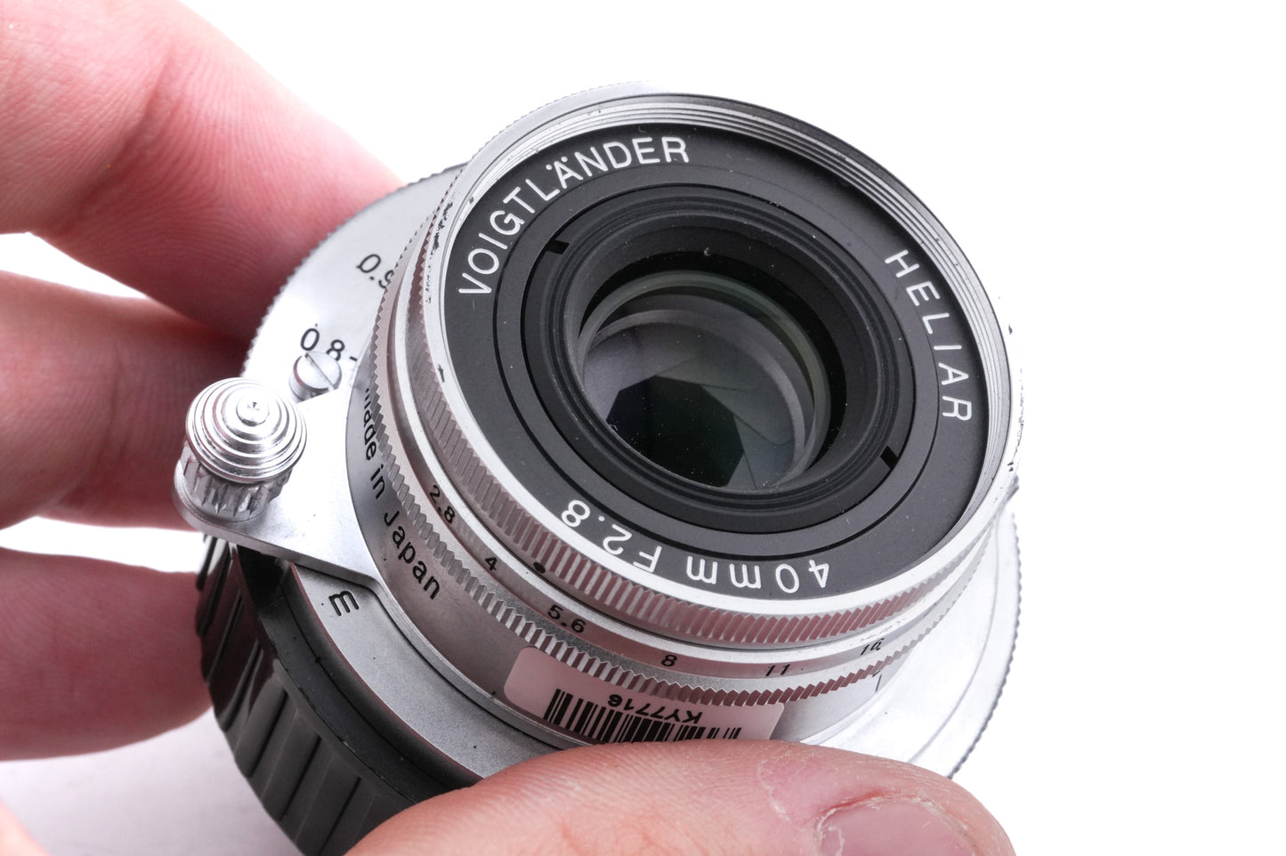 Voigtländer 40mm f2.8 Heliar Aspherical VM