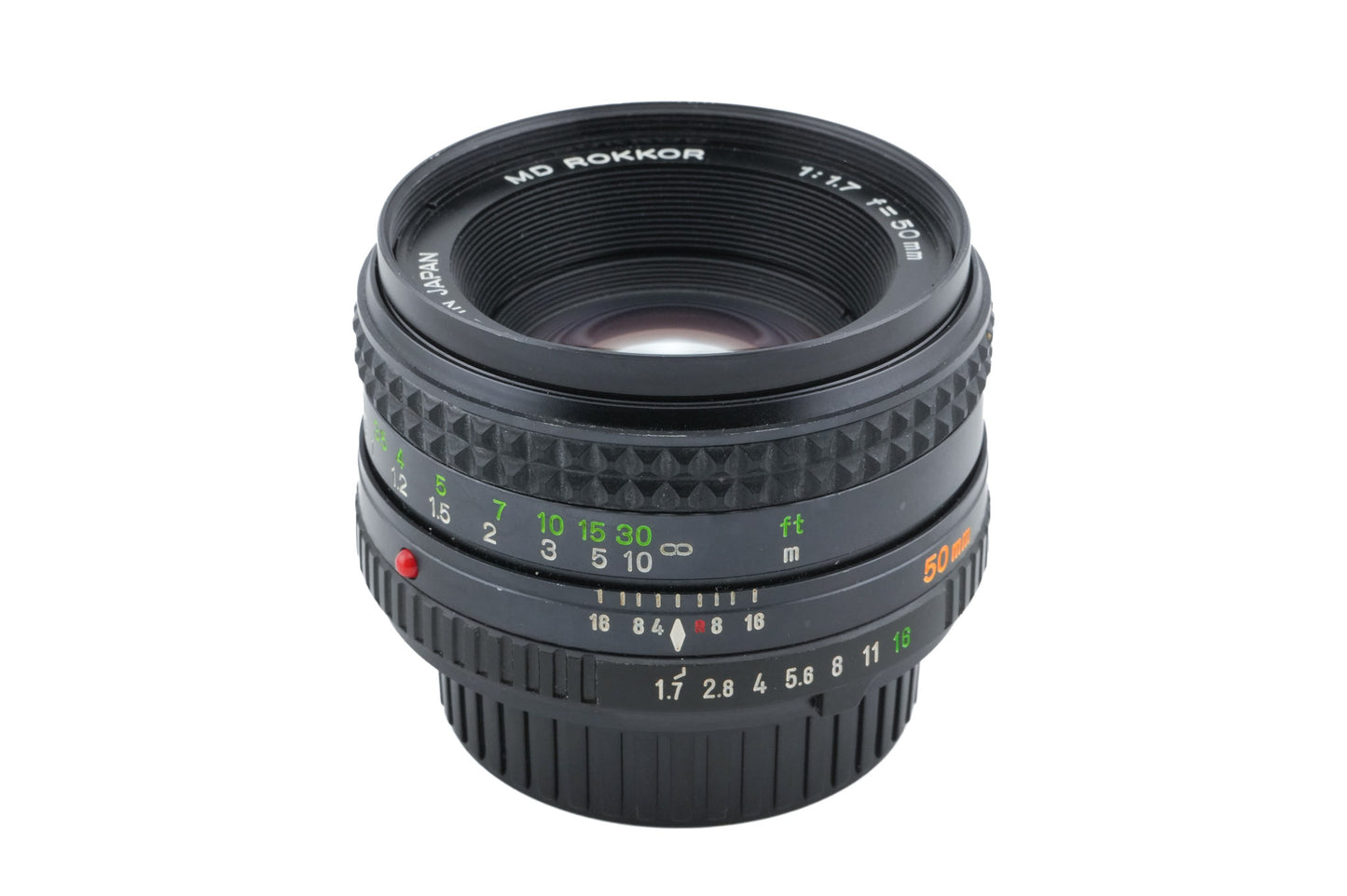 Minolta 50mm f1.7 MD Rokkor