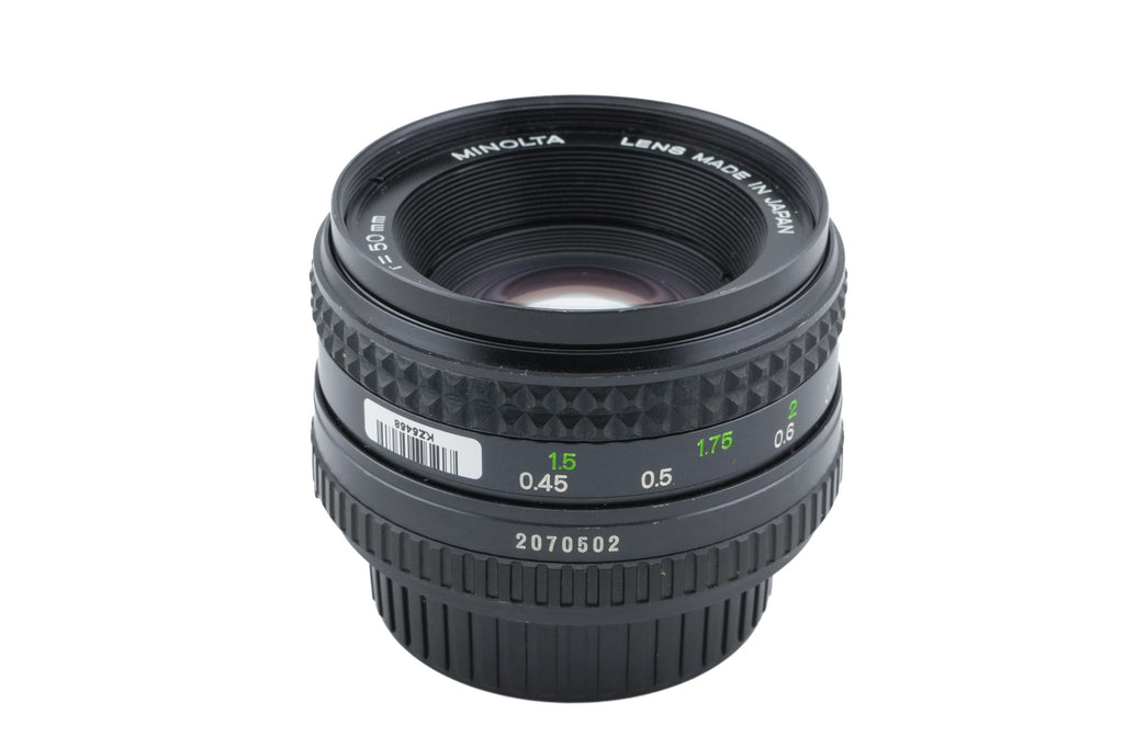 Minolta 50mm f1.7 MD Rokkor