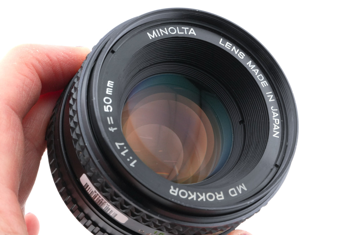 Minolta 50mm f1.7 MD Rokkor