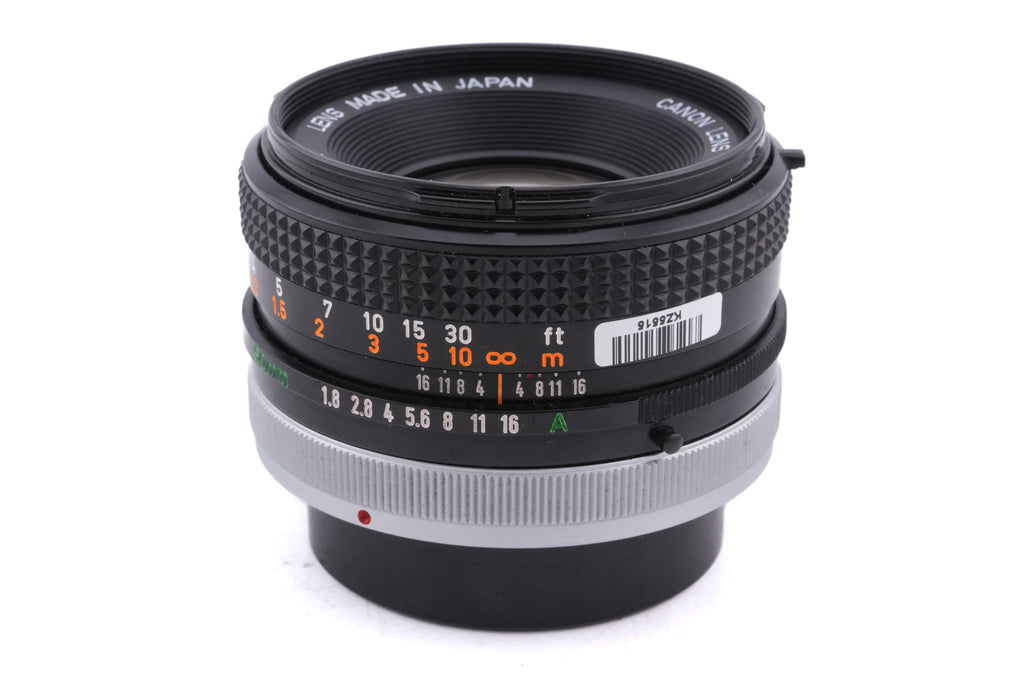 Canon 50mm f1.8 S.C.
