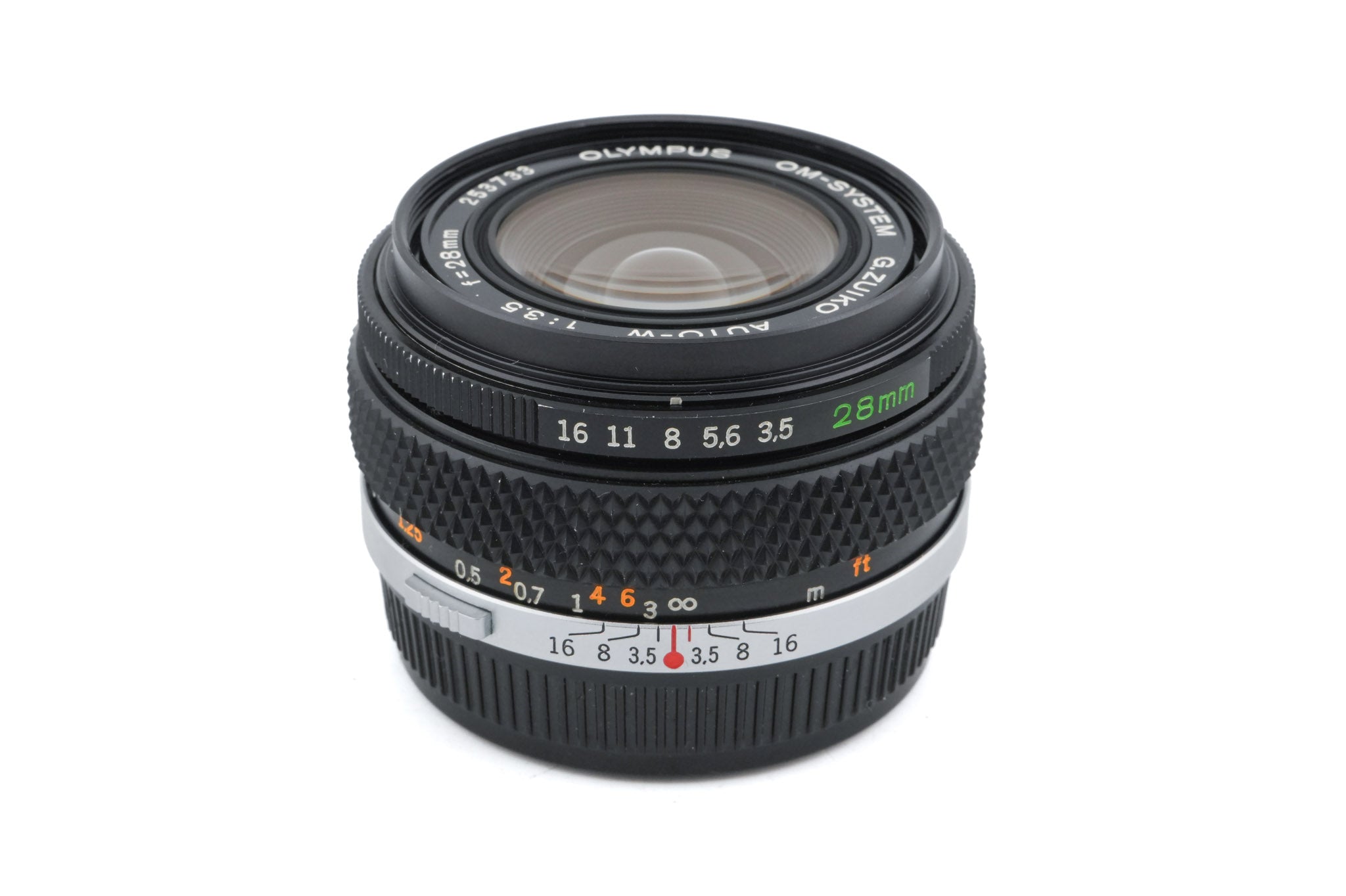Olympus 28mm f3.5 G.Zuiko Auto-W