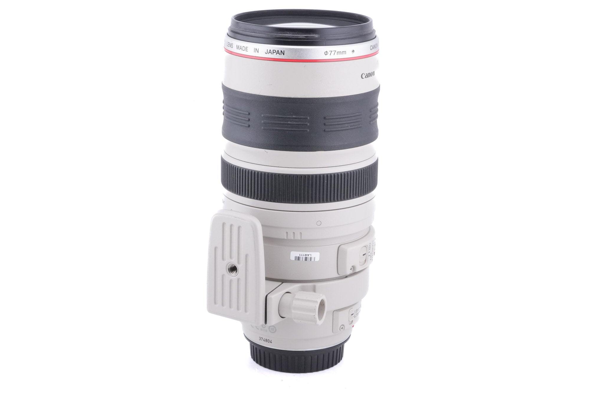 Canon 100-400mm f4.5-5.6 L IS USM + ET-83C Lens Hood