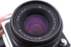 Kiev 88 + 80mm f2.8 Volna-3 MC + Waist Level Finder