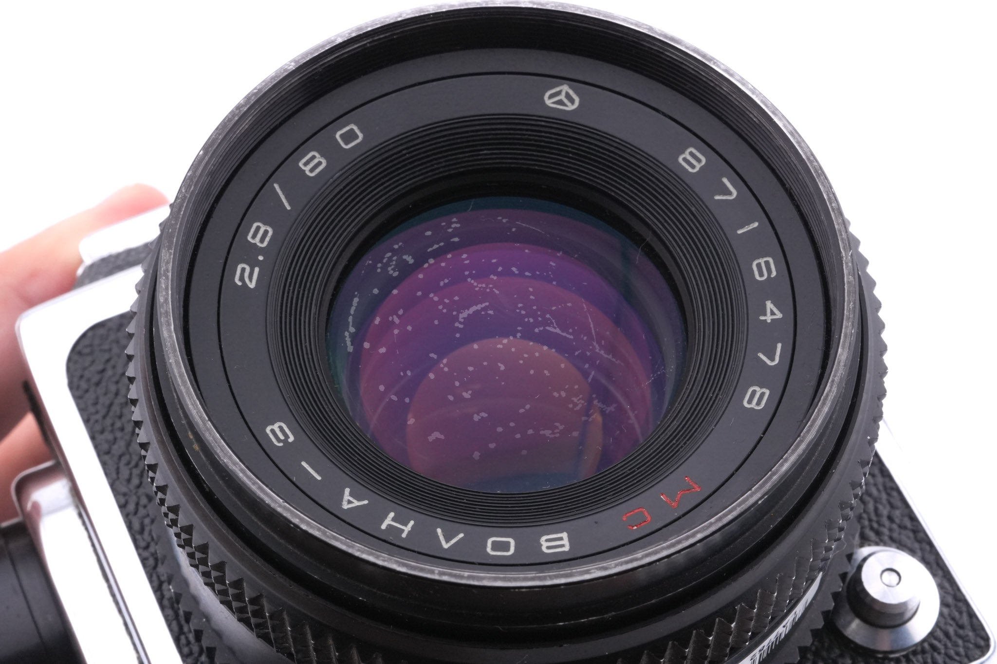 Kiev 88 + 80mm f2.8 Volna-3 MC + Waist Level Finder