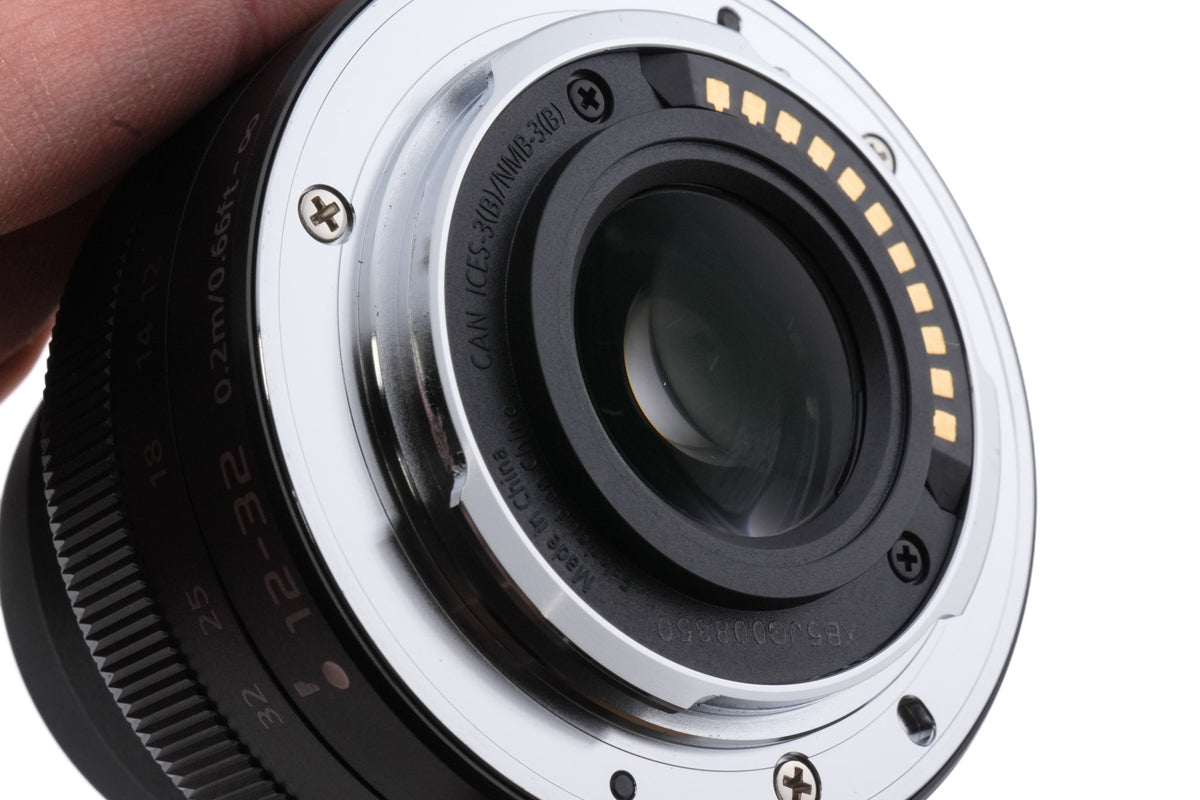 Panasonic 12-32mm f3.5-5.6 Lumix G Vario ASPH. Mega O.I.S. (H-FS12032)