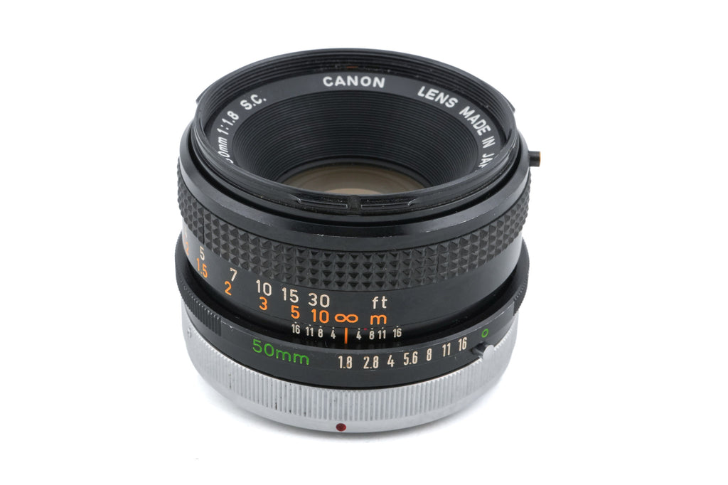 Canon 50mm f1.8 S.C.