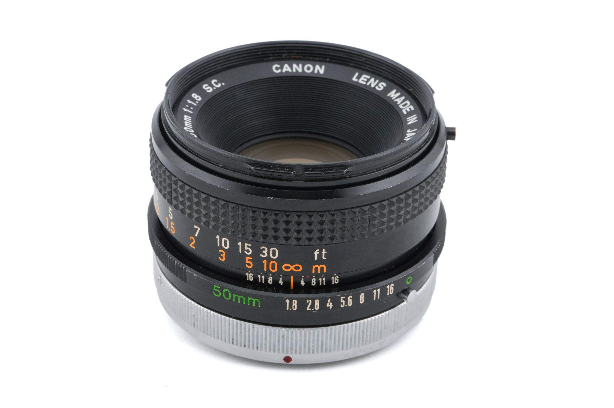 Canon 50mm f1.8 S.C.