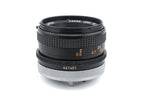 Canon 50mm f1.8 S.C.