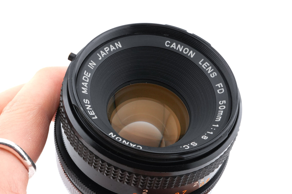 Canon 50mm f1.8 S.C.