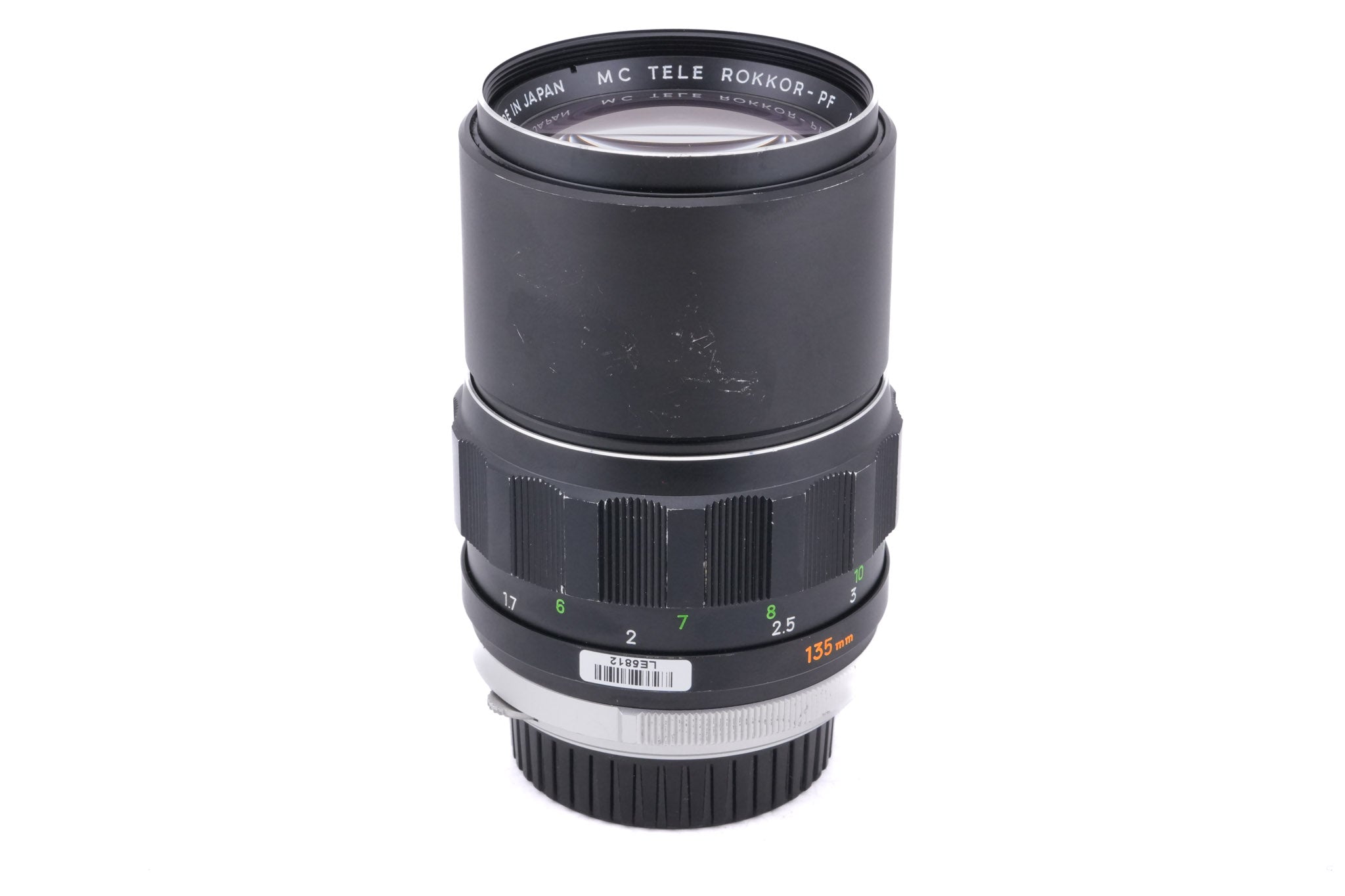 Minolta 135mm f2.8 MC Tele Rokkor-PF