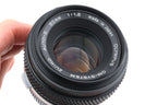 Olympus 50mm f1.8 Zuiko Auto-S