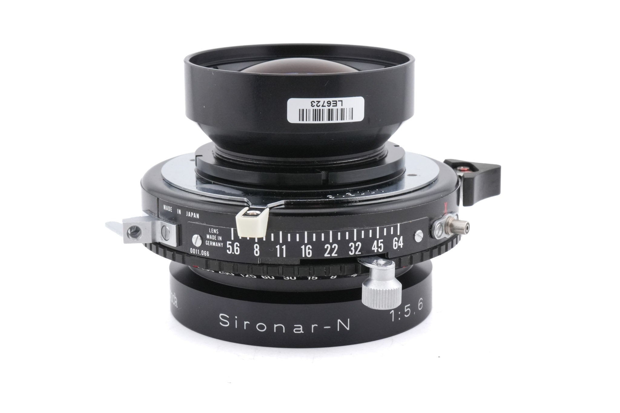 Rodenstock 180mm f5.6 Sironar-N MC (Shutter)