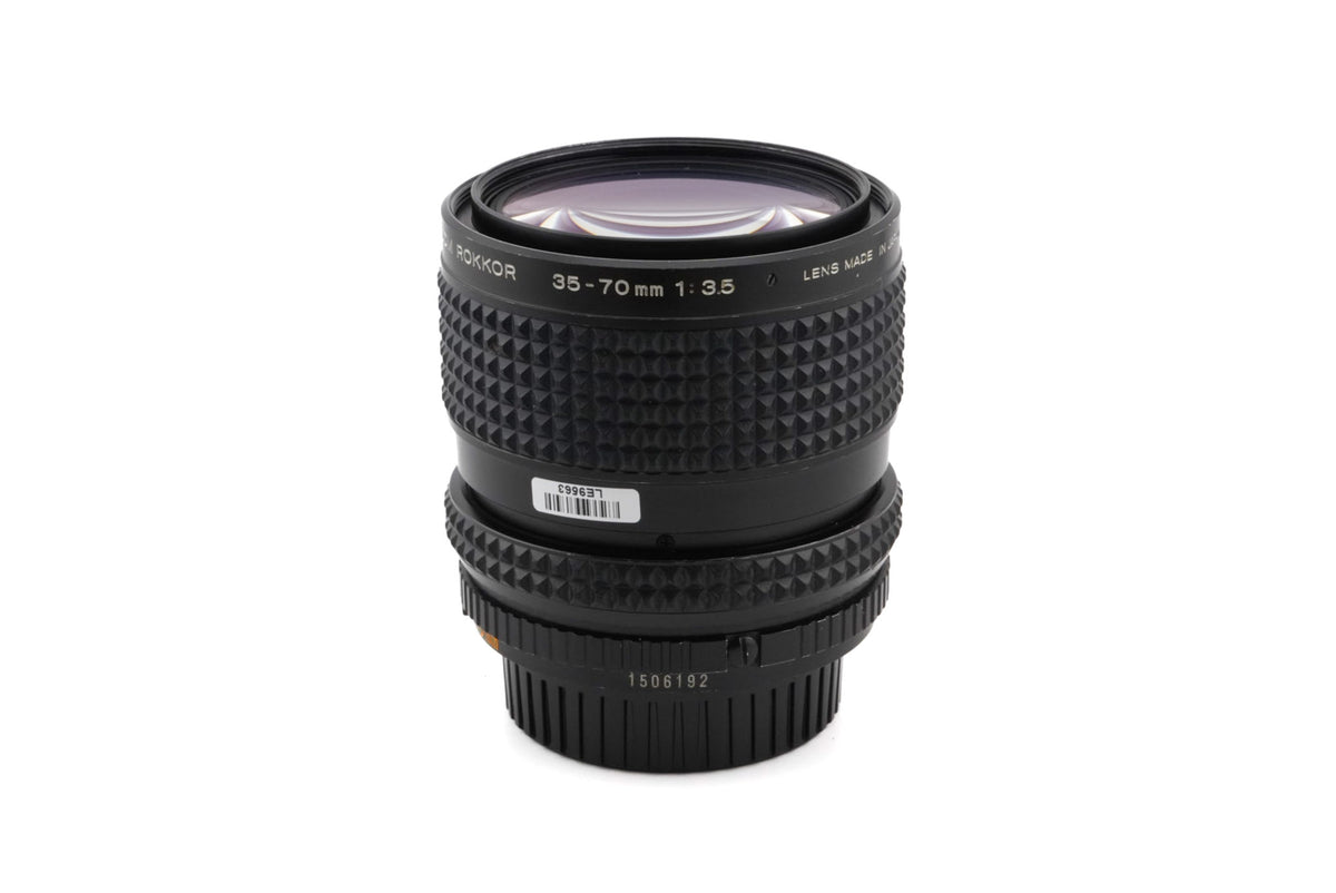 Minolta 35-70mm f3.5 MD Zoom Rokkor