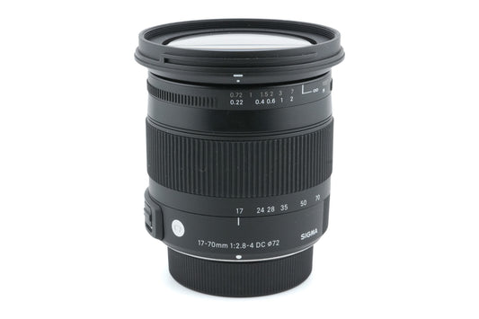 Sigma 17-70mm f2.8-4 DC Macro OS HSM Contemporary - Lens
