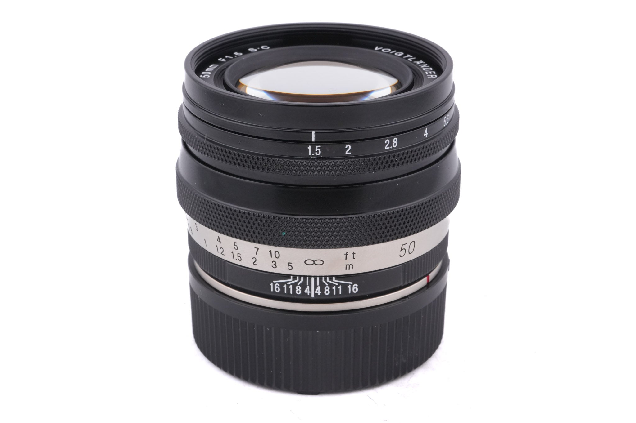 Voigtländer 50mm f1.5 Heliar Classic S.C VM - Lens