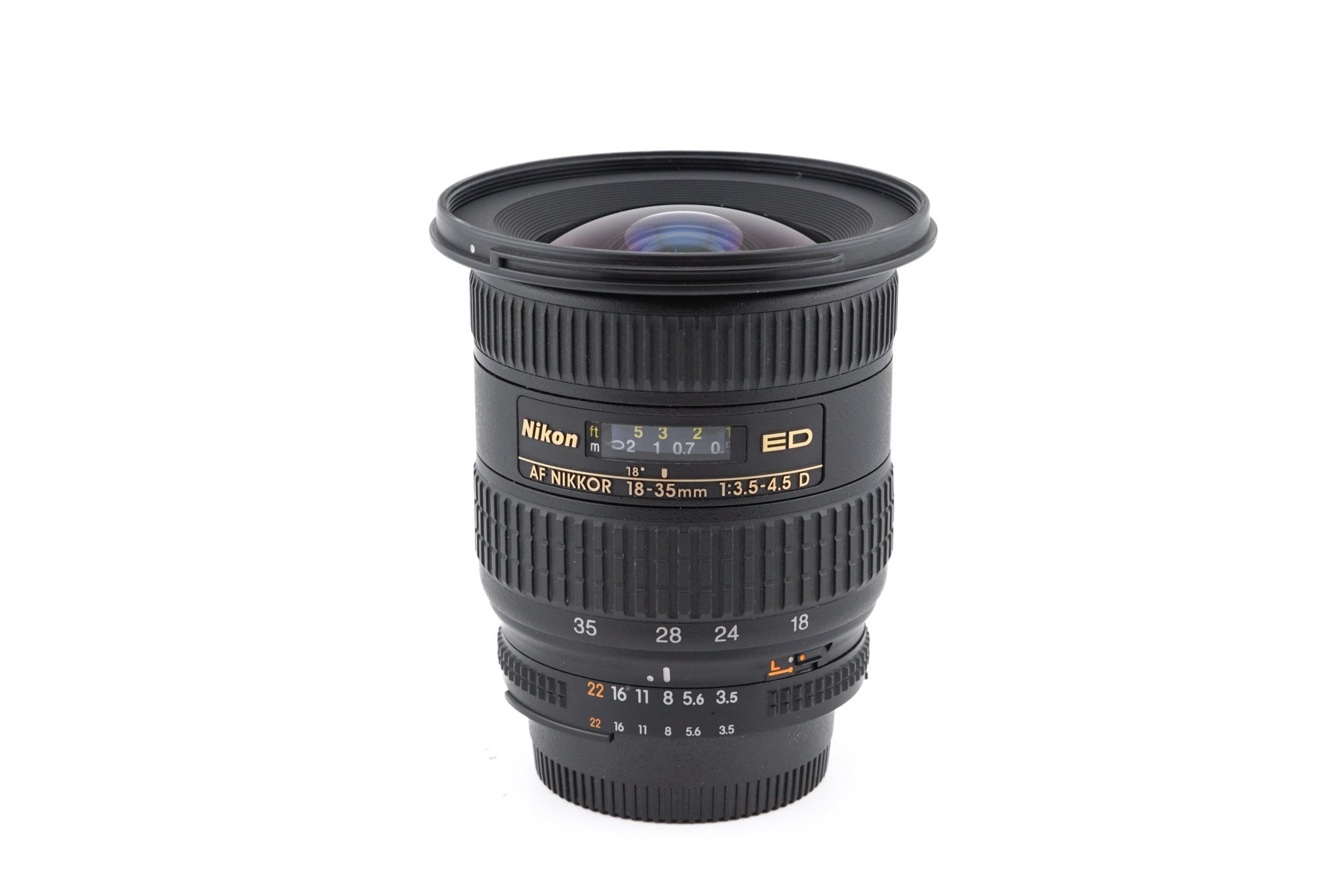 Nikon 18-35mm f3.5-4.5 D ED IF Aspherical AF Nikkor – Kamerastore