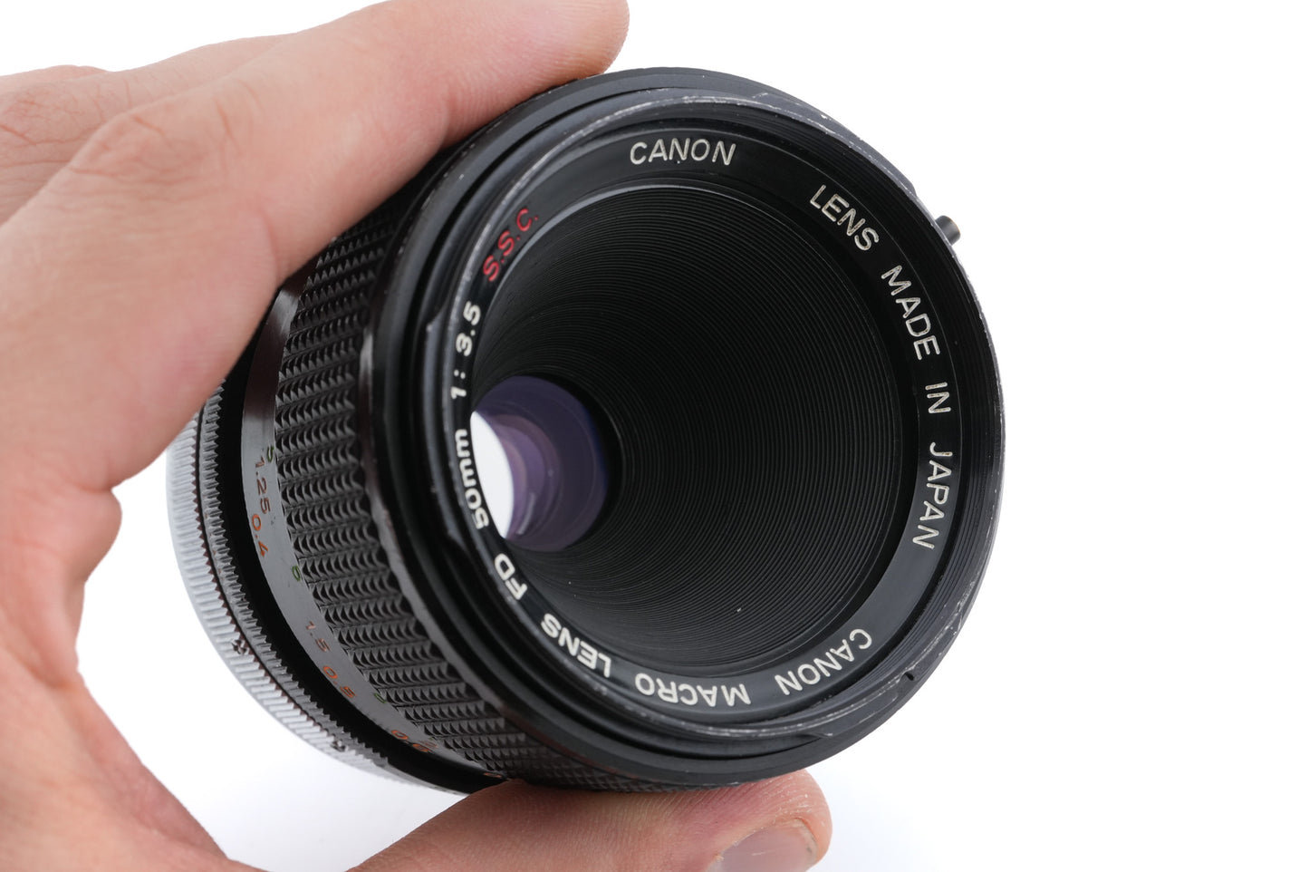 Canon 50mm f3.5 Macro S.S.C.