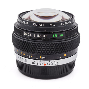 Olympus 18mm f3.5 Zuiko Auto-W MC - Lens – Kamerastore