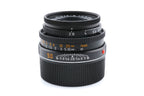 Leica 50mm f2.8 Elmar-M (Black, 11831) + Lens Hood (50mm f2.8 Elmar-M, Black) (12550)