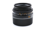 Leica 50mm f2.8 Elmar-M (Black, 11831) + Lens Hood (50mm f2.8 Elmar-M, Black) (12550)