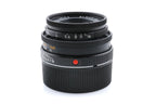 Leica 50mm f2.8 Elmar-M (Black, 11831) + Lens Hood (50mm f2.8 Elmar-M, Black) (12550)