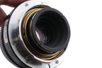 Leica 50mm f2.8 Elmar-M (Black, 11831) + Lens Hood (50mm f2.8 Elmar-M, Black) (12550)