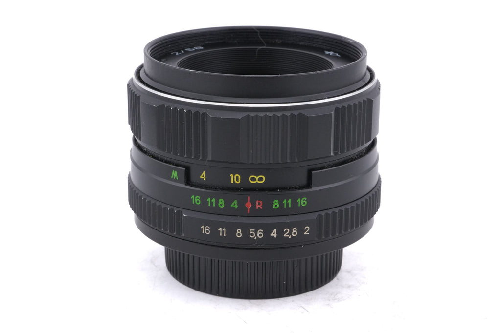 Helios 58mm f2 Helios 44M-4