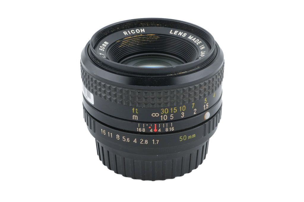 Ricoh 50mm f1.7 XR Rikenon