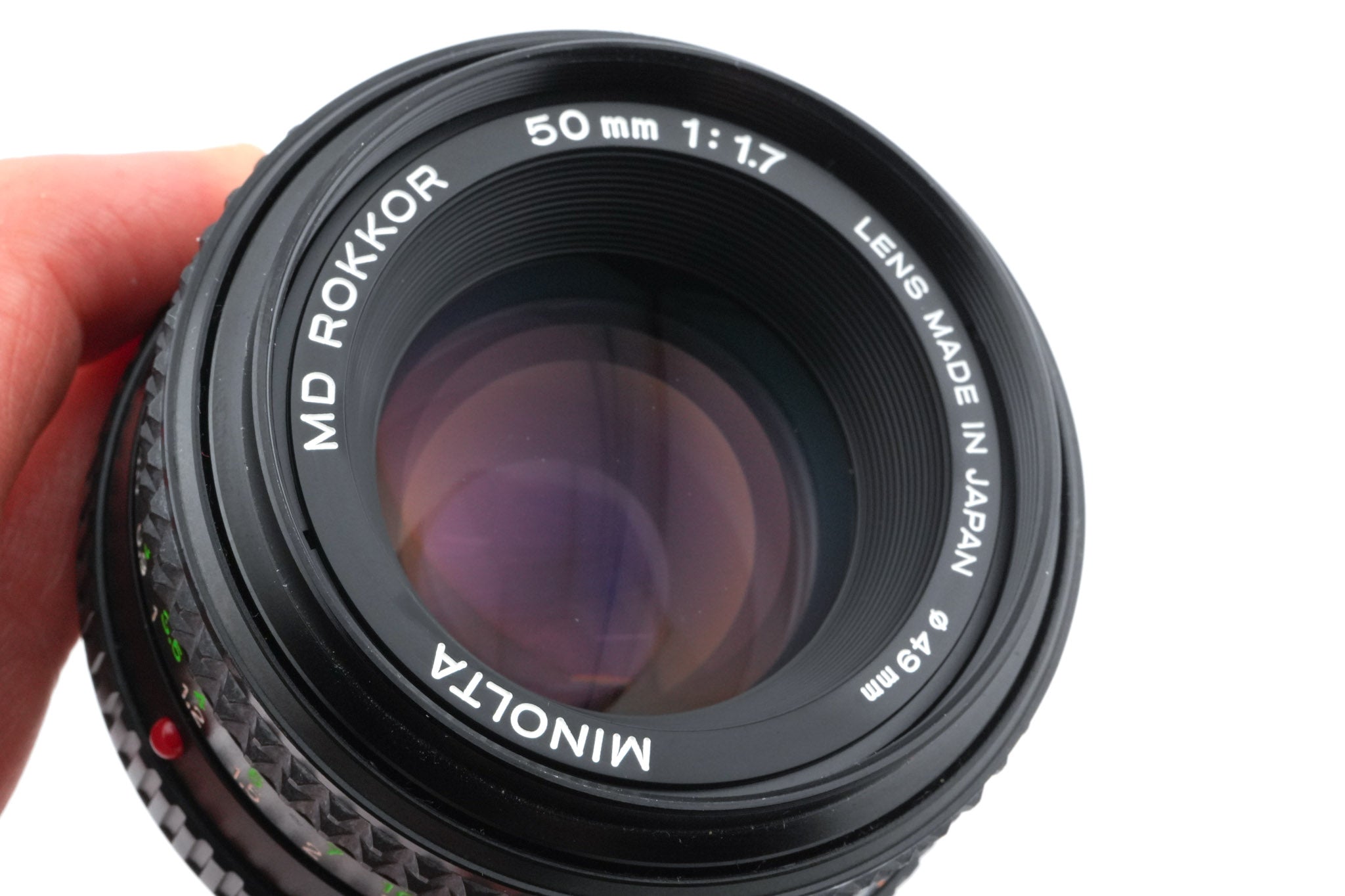 Minolta 50mm f1.7 MD Rokkor
