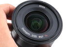 Carl Zeiss 25mm f2 Distagon T* Batis