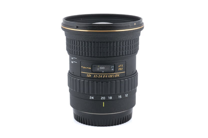 Tokina 12-24mm f4 AT-X Pro SD (IF) DX