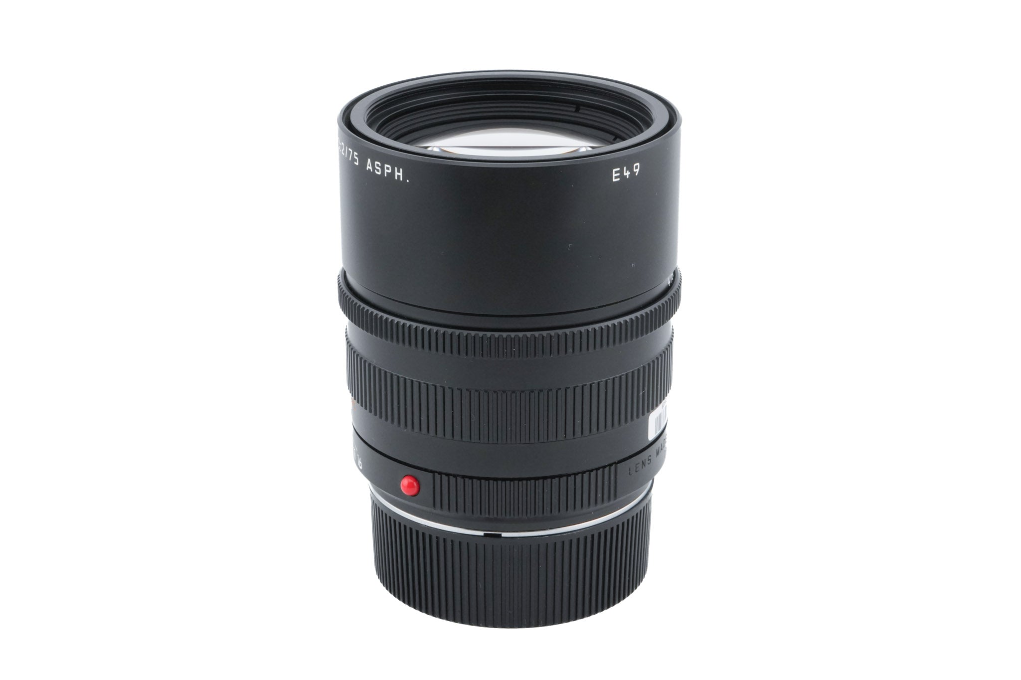 Leica 75mm f2 APO-Summicron-M ASPH. (Black, 11637)