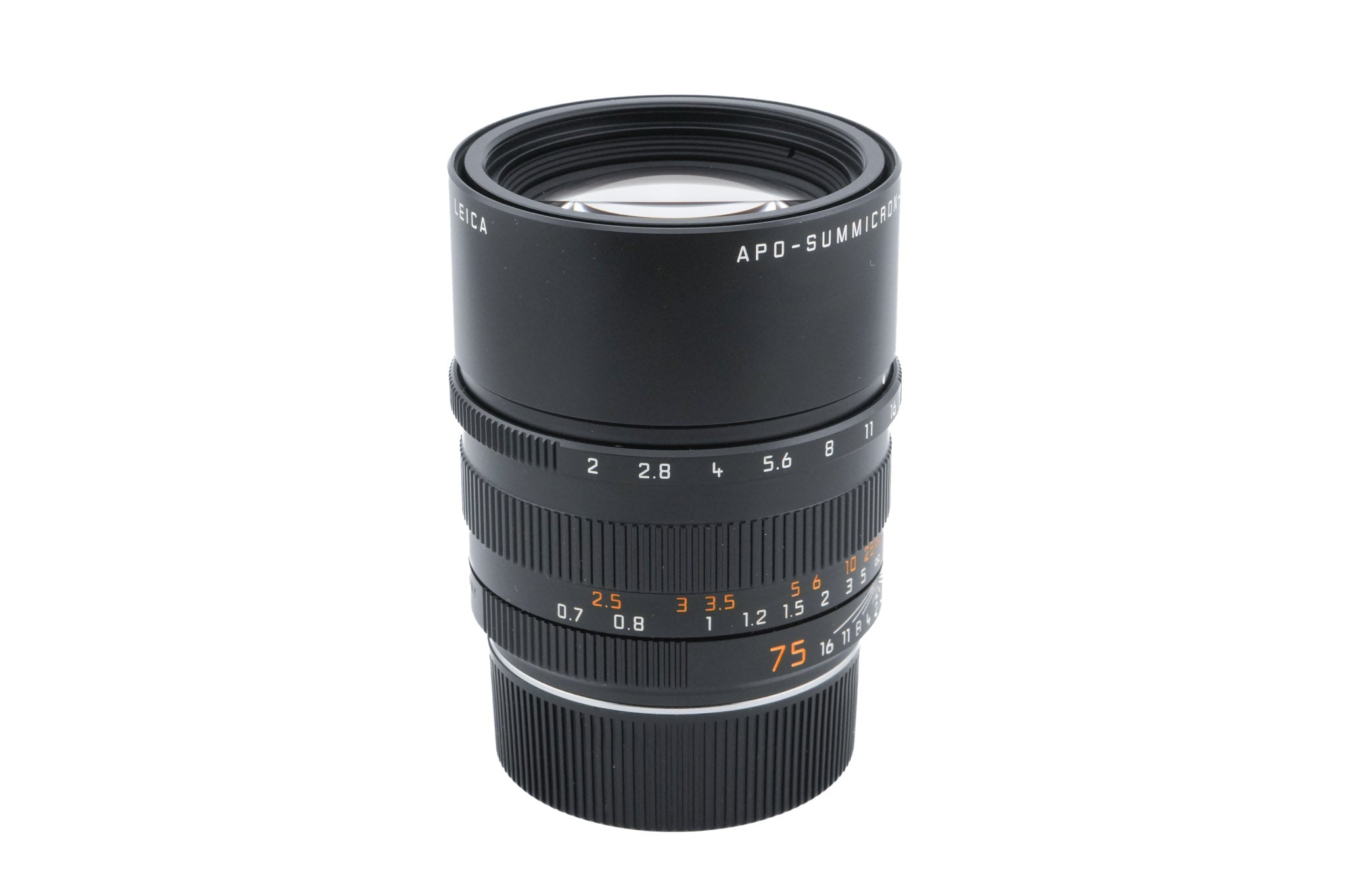 Leica 75mm f2 APO-Summicron-M ASPH. (Black, 11637)