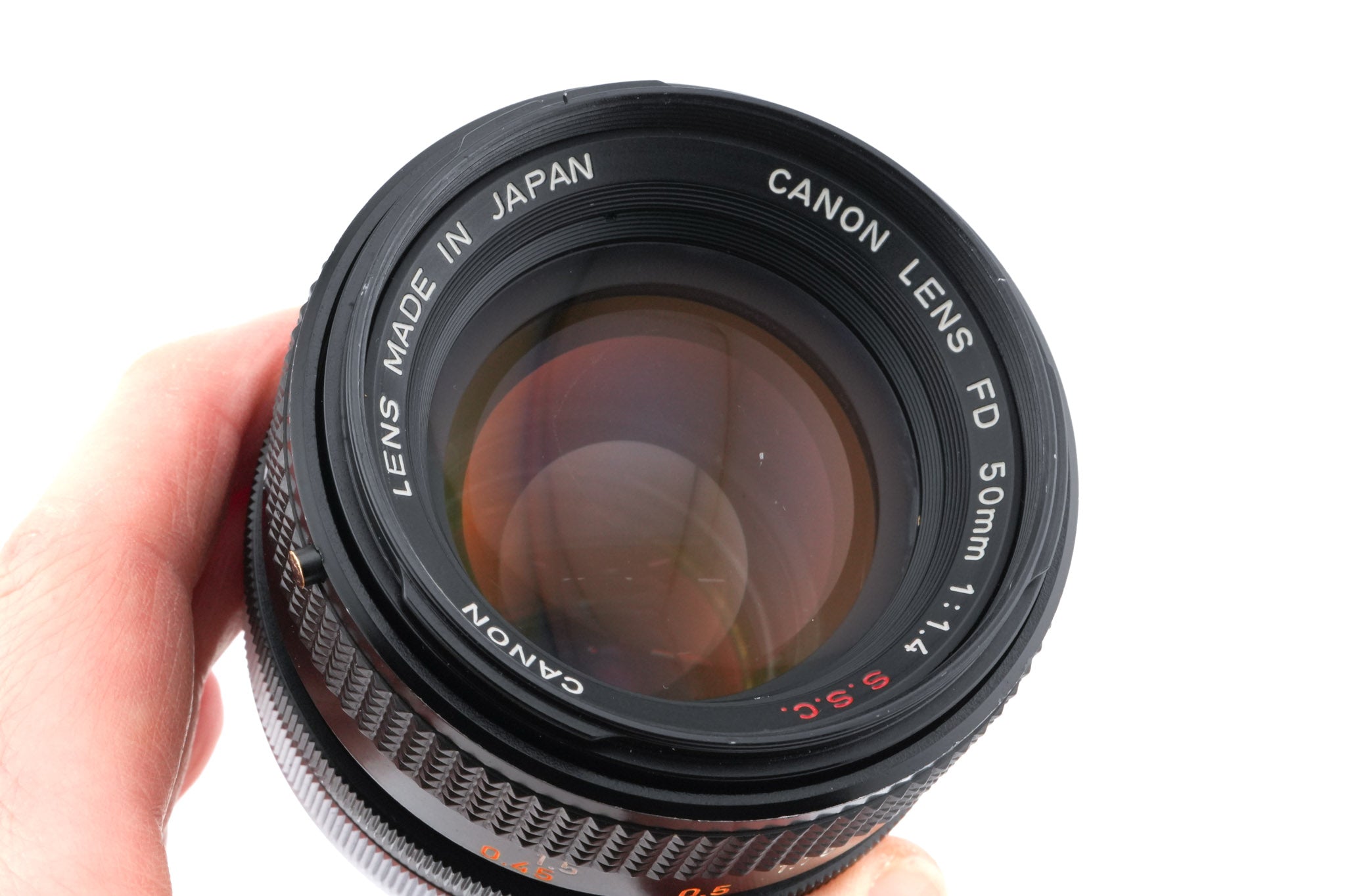 Canon 50mm f1.4 S.S.C.