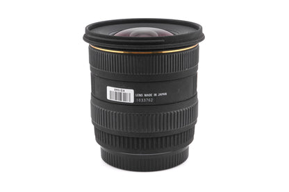 Sigma 10-20mm f4-5.6 EX DC HSM