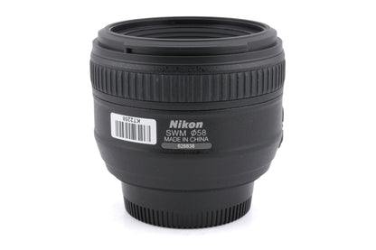 Nikon 50mm f1.4 AF-S Nikkor G