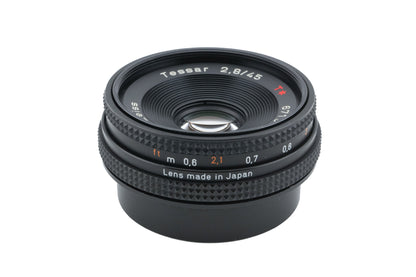 Carl Zeiss 45mm f2.8 Tessar T* (MM)