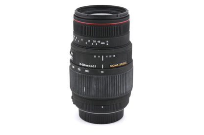 Sigma 70-300mm f4-5.6 APO DG