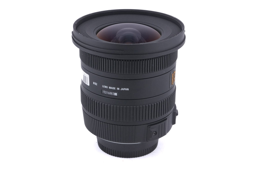 Sigma 10-20mm f3.5 EX DC HSM