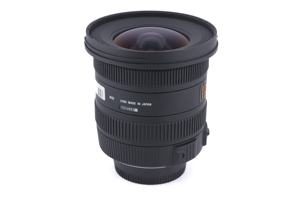 Sigma 10-20mm f3.5 EX DC HSM