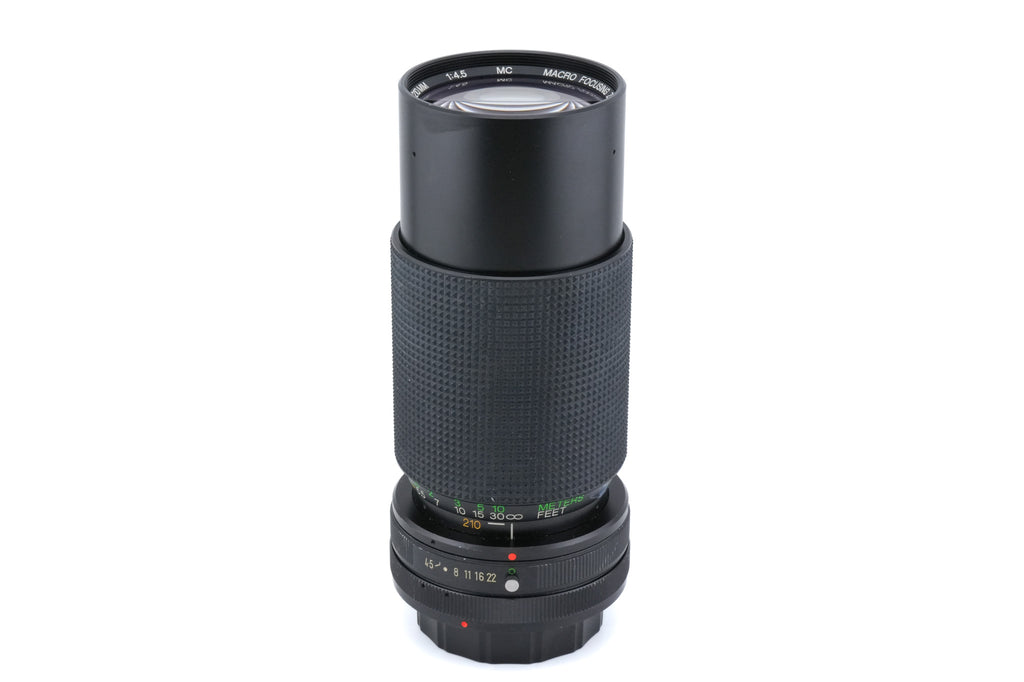 Vivitar 70-210mm f4.5 MC Macro Focusing Zoom