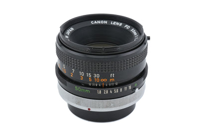 Canon 50mm f1.8 S.C.
