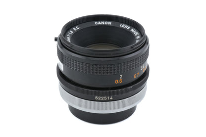 Canon 50mm f1.8 S.C.